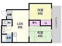 山下マンション 1階
