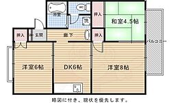 間取図画像 3DK