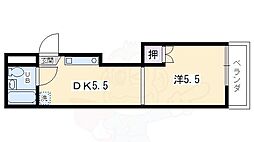 間取図画像 1DK