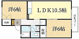 セジュール津ノ国A棟 2階