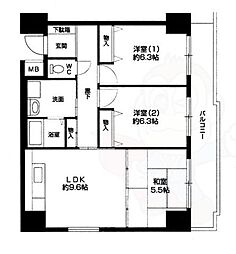 ノイ・ディアール御池 4階/-