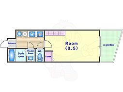 仮)フラッティ谷口園町 2階