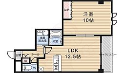 F’s　アベニュー 4階1LDKの間取り