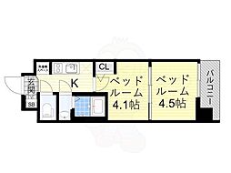 エステムコート京都祥邸（キザシテイ） 8階/-