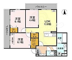 エンラージ西院 2階