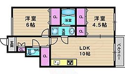ソレイユ西向日A棟 1階