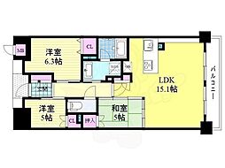 パラドール四条山ノ内ウエストシティ 5階