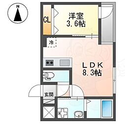 Nステージ長岡天神 2階