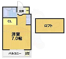 間取図画像 ワンルーム