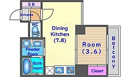 ウインズコート京都西陣 2階