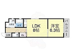 上御所エクセル三宅 3階/-
