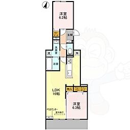 JR東海道・山陽本線 桂川駅 徒歩13分 3階/-