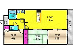 シベール阪急桂 3階/3H