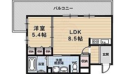 アテナリー右京 2階
