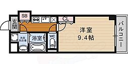 YAMASHO23 1Kの間取図画像