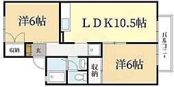 セジュール津ノ国 2階/-