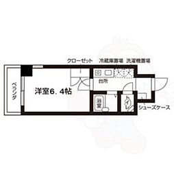 CASA VERDE寺町二条 6階/-