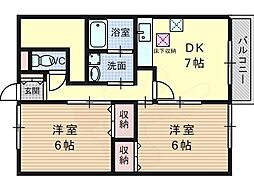 クラールハイムB棟 1階/-