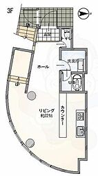 THEHOME ワンルームの間取図画像