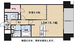 プレサンス京都西院 1LDKの間取図画像