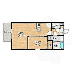 ジーメゾン京都九条コダマ 3階/-