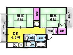 サンサウスヒル竹田 2階/-