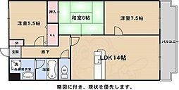 アメニティ双ヶ丘 6階