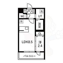 ファステート九条河原町レイヴ 1階/-