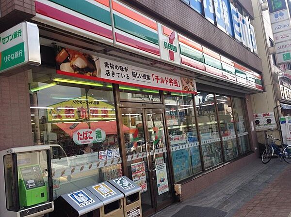 コンビニ 160m セブン-イレブン 福生西口店(徒歩2分)