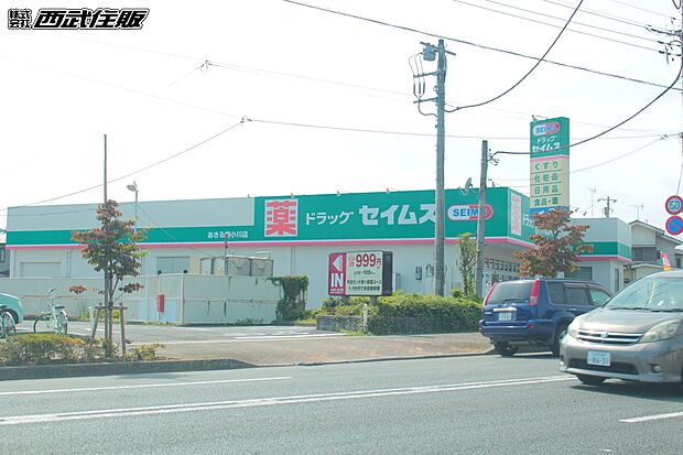 ドラッグストア 290m ドラッグセイムスあきる野小川店