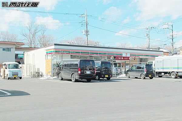 コンビニ 200m セブン-イレブン 福生志茂店(徒歩3分)