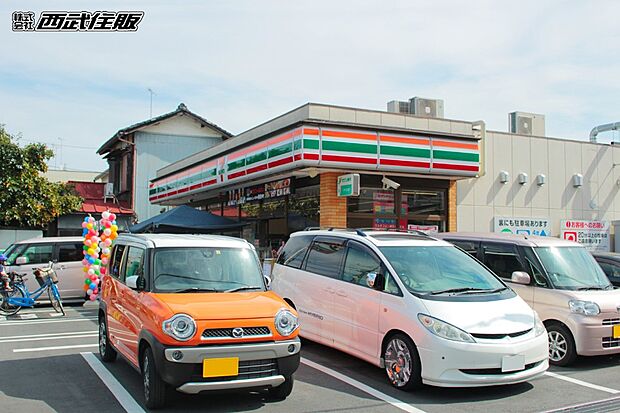 コンビニ 600m セブン-イレブン 青梅東青梅3丁目店(徒歩8分)