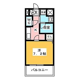 ＳＡＩＯＮ町屋 15階1Kの間取り