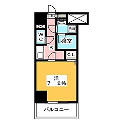 ＳＡＩＯＮ町屋 2階1Kの間取り