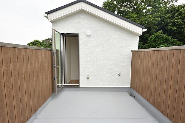 スカイバルコニー♪水道ついてます