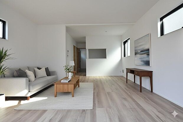 LDKインテリアイメージ ※家具、装飾類はCG合成です