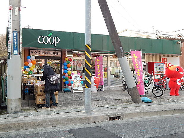ユーコープ白山道店まで約650ｍ
