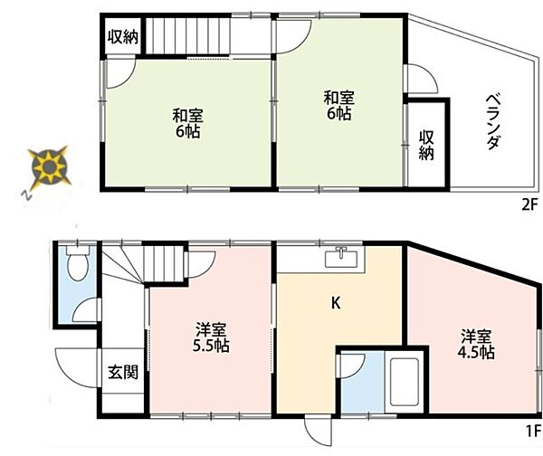 古屋間取り図