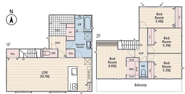 間取り図(図面と現況に差異がある場合は現況優先させて頂きます)