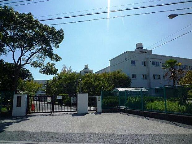 金沢中学校まで約1100ｍ