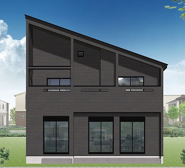 建物イメージパース南面