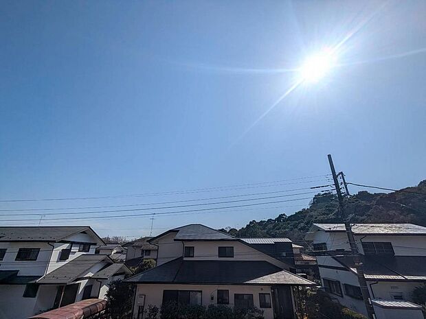 南側の眺望良好です♪