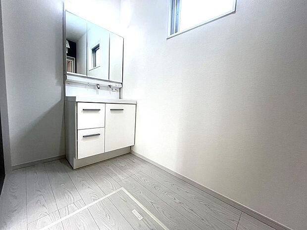 洗面所と洗濯機置き場