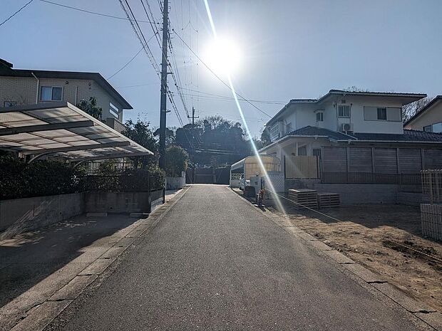 前面道路です♪