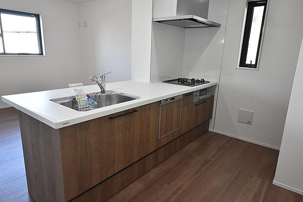 キッチン♪食洗機付き♪蛇口一体型浄水器