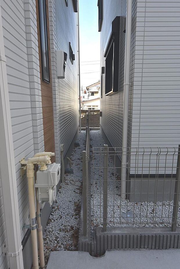 4号棟との隣地境界