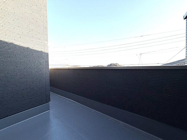 広々ワイドバルコニー♪