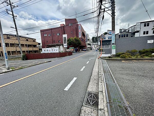 前面道路