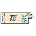 ユーロハイツ天神橋6階4.0万円