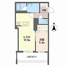 シャーメゾン　ソルコート　上中条 2階